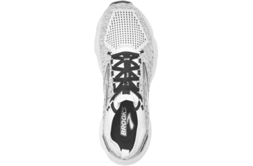 Image of Brooks Glycerin StealthFit 20 Running Shoes - Mens, White/Grey/Black, 12.0, 1103841D135.120