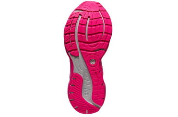 Image of Brooks Glycerin StealthFit 20 Running Shoes - Womens, Medium, Grey/Yellow/Pink, 10.5, 1203721B067.105