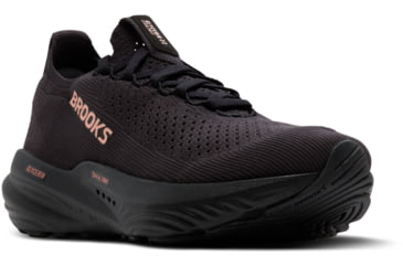 Image of Brooks Glycerin StealthFit 22 Road Running Shoes - Womens, Black/Grey/Rose Gold, 6, 1B, 1204371B068.060