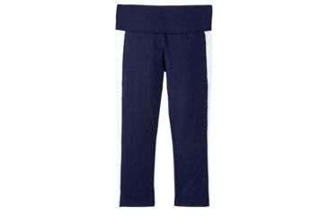 Image of Brooks Greenlight Running Capri - Womens, Navy/White, Large, 221349447.035