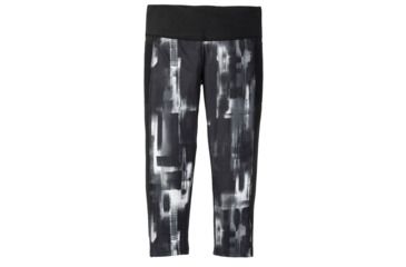 Image of Brooks Greenlight Running Capri - Womens, White Pulse/Black, Medium, 221349182.030