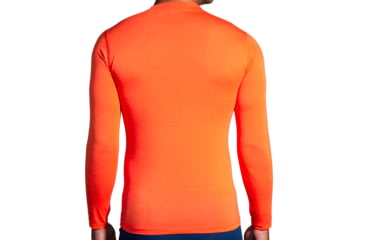Image of Brooks High Point Long Sleeve Shirt - Mens, Bright Orange, Medium, 211474836.030