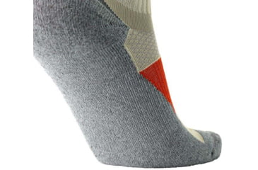 Image of Brooks High Point Quarter Sock, Oatmeal/Red Clay, M, 280500214.030