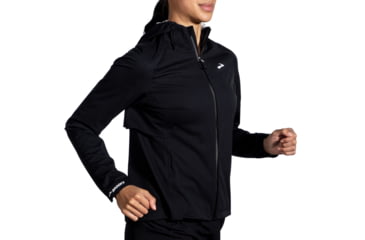 Image of Brooks High Point Waterproof Jacket - Womens, Black, XS, 221608001.020