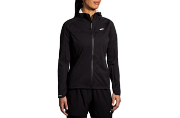 Image of Brooks High Point Waterproof Jacket - Womens, Black, XS, 221608001.020