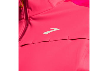 Image of Brooks High Point Waterproof Jacket - Womens, Hyper Pink/Fuchsia, XS, 221608653.020