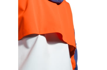 Image of Brooks High Point Waterproof Jacket - Womens, Lt Slate/Bright Orange/Aegean, Medium, 221608477.030
