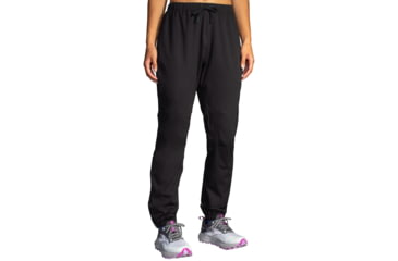 Image of Brooks High Point Waterproof Pant - Womens, Black, Large, 221639001.035