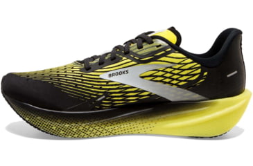 Image of Brooks Hyperion Max Running Shoes - Mens, Black/Blazing Yellow/White, 7.5, 1103901D078.075