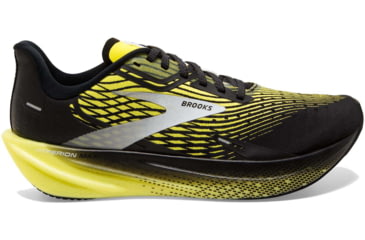 Image of Brooks Hyperion Max Running Shoes - Mens, Black/Blazing Yellow/White, 7.5, 1103901D078.075