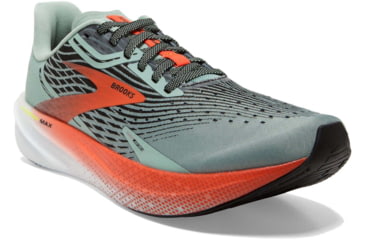 Image of Brooks Hyperion Max Running Shoes - Mens, Blue Surf/Cherry/Nightlife, 12.5, 1103901D426.125