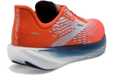 Image of Brooks Hyperion Max Running Shoes - Mens, Cherry Tomato/Arctic Ice/Titan, 8.5, 1103901D887.085
