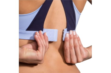 Image of Brooks Juno Sports Bra, Seaglass/Navy, 32 C, 350071440.0321C