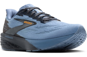 Image of Brooks Launch 11 Road Running Shoes - Mens, Country Blue/Ebony/Orange, 12, 1D, 1104501D461.120