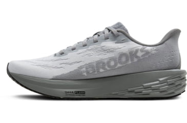 Image of Brooks Launch 11 Road Running Shoes - Mens, Oyster/Primer Gray/Blue, 9, 1D, 1104501D021.090