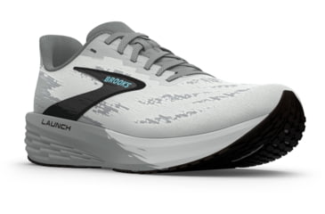 Image of Brooks Launch 11 Road Running Shoes - Mens, Oyster/Primer Gray/Blue, 9, 1D, 1104501D021.090