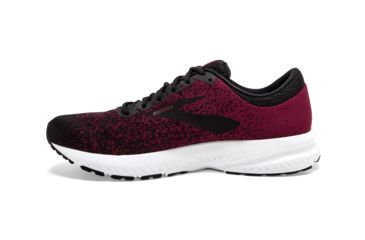 Image of Brooks Launch 6 - Mens, Red/Black/Grey, Medium, 9.5, 1102971D617.095