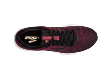 Image of Brooks Launch 6 - Mens, Red/Black/Grey, Medium, 9.5, 1102971D617.095