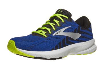 Image of Brooks Launch 6 Road Running Shoes - Mens, Blue/Black/Nightlife, Medium, 9, 1102971D419.090