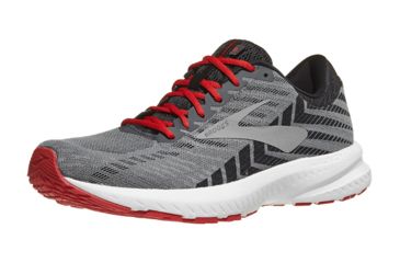 Image of Brooks Launch 6 Road Running Shoes - Mens, Ebony/Black/Cherry, Medium, 10.5, 1102971D071.105