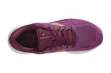 Image of Brooks Launch 6 Road Running Shoes - Womens, Aster/Fig/Gold, Medium, 9.5, 1202851B553.095