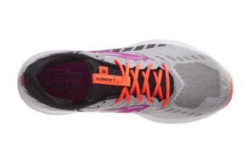 Image of Brooks Launch 6 Road Running Shoes - Womens, Grey/Black/Purple, Medium, 7.5, 1202851B027.075