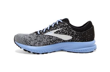 Image of Brooks Launch 6 - Womens, Black/Primer/Bel Air Blue, Medium, 7.0, 1202851B032.070