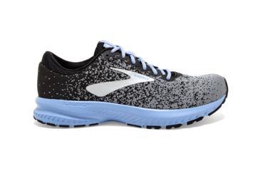 Image of Brooks Launch 6 - Womens, Black/Primer/Bel Air Blue, Medium, 7.0, 1202851B032.070