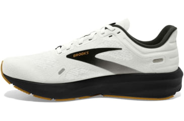 Image of Brooks Launch 9 Running Shoes - Mens, White/Black/Tan, 9.5, 1103861D121.095