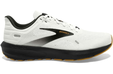 Image of Brooks Launch 9 Running Shoes - Mens, White/Black/Tan, 9.5, 1103861D121.095