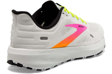Image of Brooks Launch 9 Running Shoes - Mens, White/Pink/Nightlife, 10.5, 1103861D148.105