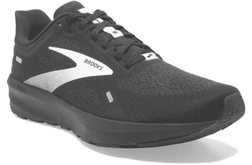 Image of Brooks Launch 9 Running Shoes - Mens, Wide, Black/White, 7.5, 1103862E048.075