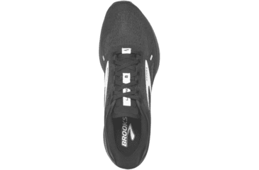 Image of Brooks Launch 9 Running Shoes - Mens, Wide, Black/White, 7.5, 1103862E048.075