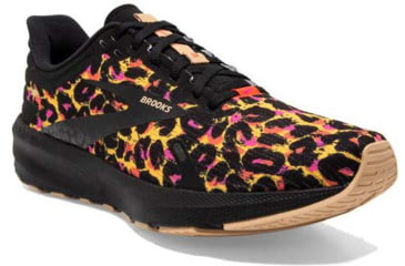 Image of Brooks Launch 9 Running Shoes - Womens, Medium, Citrus/Coral/Black, 5.5, 1203731B747.055