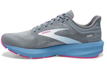 Image of Brooks Launch 9 Running Shoes - Womens, Medium, Grey/Blue/Pink, 7.0, 1203731B016.070