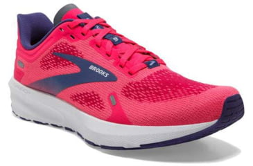 Image of Brooks Launch 9 Running Shoes - Womens, Medium, Pink/Fuchsia/Cobalt, 6.5, 1203731B604.065