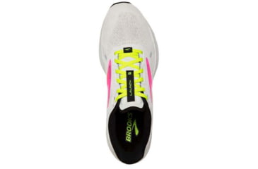 Image of Brooks Launch 9 Running Shoes - Womens, Medium, White/Pink/Nightlife, 5.0, 1203731B148.050