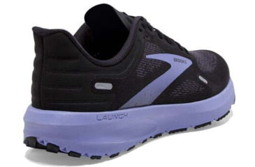 Image of Brooks Launch 9 Running Shoes - Womens, Wide, Black/Ebony/Purple, 10.5, 1203731D060.105
