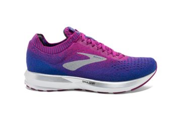 Image of Brooks Levitate 2 Road Running Shoes - Womens, Aster/Purple/Blue, Medium, 8.5, 1202791B520.085
