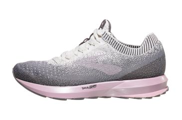 Image of Brooks Levitate 2 - Womens, Grey/Grey/Rose, Medium, 6.5, 1202791B060.065