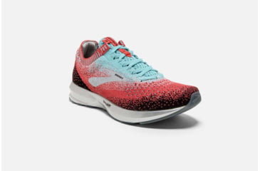 Image of Brooks Levitate 2 Womens Road Running Shoes, Coral/Blue/Black, 12 US, Medium, 1202791B872.120