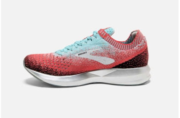Image of Brooks Levitate 2 Womens Road Running Shoes, Coral/Blue/Black, 12 US, Medium, 1202791B872.120
