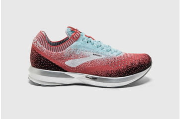 Image of Brooks Levitate 2 Womens Road Running Shoes, Coral/Blue/Black, 12 US, Medium, 1202791B872.120