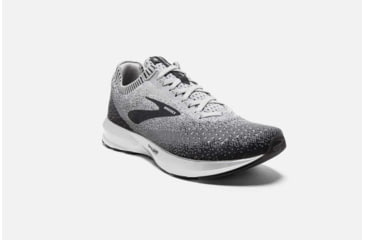 Image of Brooks Levitate 2 Womens Road Running Shoes, Grey/Ebony/White, 10 US, Medium, 1202791B178.100