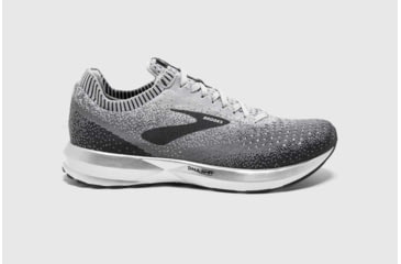 Image of Brooks Levitate 2 Womens Road Running Shoes, Grey/Ebony/White, 10 US, Medium, 1202791B178.100