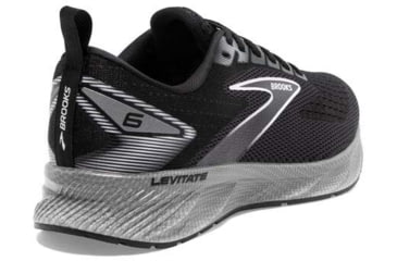 Image of Brooks Levitate 6 Running Shoes - Womens, Medium, Black/Blackened Pearl/White, 11.5, 1203831B039.115