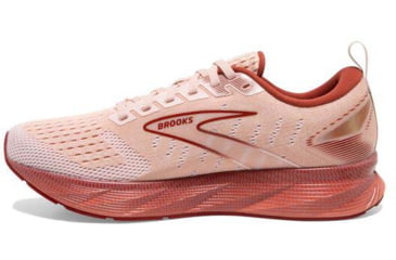 Image of Brooks Levitate 6 Running Shoes - Womens, Medium, Peach Whip/Pink, 7.0, 1203831B662.070