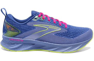 Image of Brooks Levitate 6 Running Shoes - Womens, Medium, Purple/Pink, 5.5, 1203831B557.055