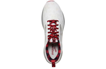 Image of Brooks Levitate 6 Running Shoes - Womens, Medium, White/Red/Silver, 10.0, 1203831B192.100