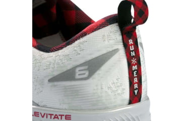 Image of Brooks Levitate 6 Running Shoes - Womens, Medium, White/Red/Silver, 10.0, 1203831B192.100